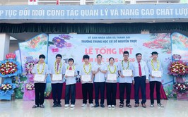 TỔNG KẾT NĂM HỌC 2025 – 2026 TRƯỜNG THCS NGUYỄN TRỰC