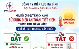 PHƯỜNG PHÚ DIỄN CHUNG TAY SỬ DỤNG ĐIỆN AN TOÀN VÀ TIẾT KIỆM TRONG MÙA NẮNG NÓNG