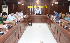 Hội nghị triển khai, họp bàn dự thảo kế hoạch thi hành Quyết định áp dụng biện pháp khắc phục hậu quả do vi phạm hành chính lĩnh vực đất đai trên địa bàn xã Phú Xuyên.