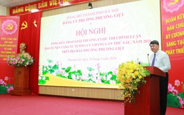 Phường Phương Liệt lan tỏa tinh thần bảo vệ nền tảng tư tưởng của Đảng từ Cuộc thi chính luận năm 2026