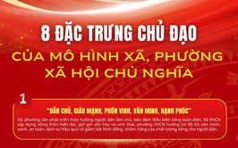 8 ĐẶC TRƯNG CHỦ ĐẠO CỦA MÔ HÌNH XÃ, PHƯỜNG XÃ HỘI CHỦ NGHĨA