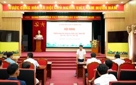 Hội nghị triển khai kế hoạch công tác tháo dỡ mái che, mái vảy chợ Sấu