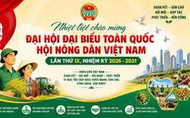 Đề cương tuyên truyền Đại hội đại biểu toàn quốc Hội Nông dân Việt Nam lần thứ IX, nhiệm kỳ 2026 - 2031