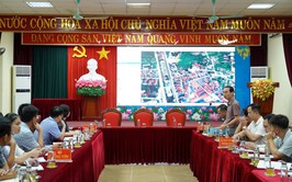 Bàn giao mốc giới Dự án Trục không gian Quốc lộ 1A qua các xã Thường Tín, Hồng Vân, Thượng Phúc