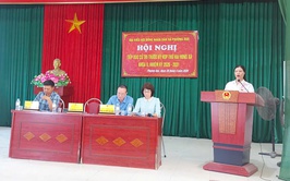 Xã Phượng Dực: Tổ đại biểu số 6 HĐND xã tiếp xúc cử tri trước Kỳ họp thứ Hai