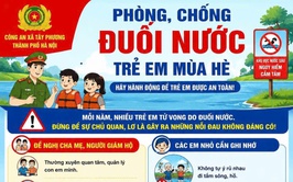 PHÒNG, CHỐNG ĐUỐI NƯỚC TRẺ EM TRONG DỊP HÈ