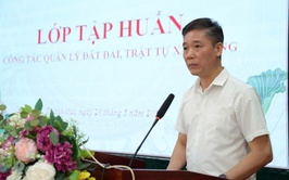 CÁN BỘ XÃ DÂN HÒA THAM GIA TẬP HUẤN CÔNG TÁC QUẢN LÝ ĐẤT ĐAI, TRẬT TỰ XÂY DỰNG 
