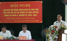 Hội nghị Đại biểu Hội đồng nhân dân xã Thư Lâm Tiếp xúc cử tri trước kỳ họp thứ Ba, Hội đồng nhân dân xã khóa II, nhiệm kỳ 2026-2031 - Tổ 5 (Đơn vị bầu cử số 9 và số 10)