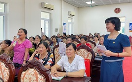 Tập huấn kỹ năng tư vấn, tham vấn cho cộng tác viên làm công tác bảo vệ trẻ em tại xã Nam Phù