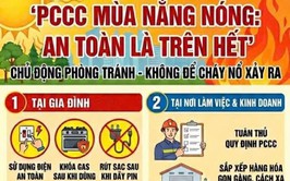 Xã Hồng Sơn khuyến cáo bảo đảm an toàn trong những ngày nắng nóng gay gắt