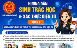 Xác thực sinh trắc học bằng nhận diện khuôn mặt qua eTax Mobile: Bảo vệ người nộp thuế trong môi trường số