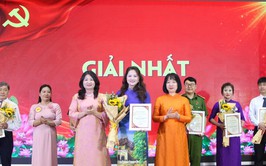 Phường Giảng Võ tổ chức thi tuyên truyền một năm thực hiện chính quyền hai cấp