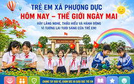 Xã Phượng Dực hưởng ứng Tháng hành động vì trẻ em năm 2026