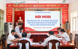 Hội nghị nghe báo cáo công tác quy hoạch tổng thể và tiến độ giải ngân vốn đầu tư công trên địa bàn xã Đại Xuyên