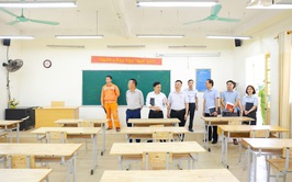 Xã Yên Xuân kiểm tra công tác chuẩn bị các điều kiện, cơ sở vật chất phục vụ kỳ thi tuyển sinh vào lớp 10 THPT năm học 2026-2027 trên địa bàn xã