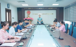 UBND xã Gia Lâm giao ban đánh giá kết quả giải quyết 05 điểm nghẽn trên địa bàn xã
