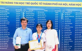 TRƯỜNG TIỂU HỌC PHÚ KIM VINH DANH HỌC SINH ĐẠT GIẢI BA CUỘC THI TÀI NĂNG TIN HỌC TRẺ QUỐC TẾ THÀNH PHỐ HÀ NỘI NĂM HỌC 2025 – 2026