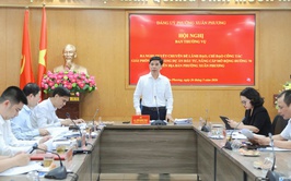 Đảng ủy phường Xuân Phương thống nhất ban hành Nghị quyết về lãnh đạo, chỉ đạo công tác giải phóng mặt bằng Dự án đường 70 