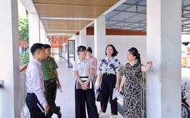 Xã Thiên Lộc tổ chức 2 đoàn kiểm tra cơ sở vật chất và thăm, động viên tại các điểm thi tuyển sinh vào lớp 10 THPT năm học 2026 – 2027