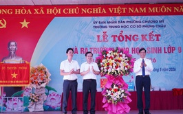THCS Phụng Châu tổng kết năm học 2025-2026: Khẳng định chất lượng giáo dục toàn diện
