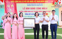 LỄ ĐÓN NHẬN BẰNG CÔNG NHẬN TRƯỜNG MẦM NON ĐẠT CHUẨN QUỐC GIA MỨC ĐỘ 2 VÀ TỔNG KẾT NĂM HỌC 2025 – 2026. CHIA TAY CÁC BÉ MẪU GIÁO 5 TUỔI RA TRƯỜNG – VUI TẾT THIẾU NHI 01/6