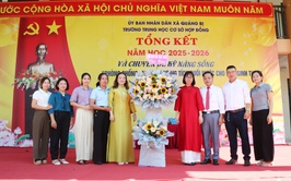 Trường THCS Hợp Đồng tổng kết năm học 2025-2026 và  Chuyên đề phòng, chống tai nạn thương tích cho học sinh