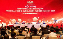 XÃ VĨNH THANH DỰ HỘI NGHỊ HỘI ĐỒNG NHÂN DÂN TOÀN QUỐC TRIỂN KHAI PHƯƠNG HƯỚNG, NHIỆM VỤ NHIỆM KỲ 2026-2031