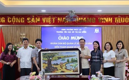 Phường Phúc Lợi đón đoàn công tác xã Hồng Vân tham quan, học tập kinh nghiệm mô hình giáo dục chất lượng cao