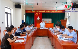Ban Chỉ đạo thực hiện Quy chế dân chủ cơ sở xã Kiều Phú đã tổ chức hội nghị kiểm tra thực hiện QCDC ở cơ sở đợt 1 năm 2026 tại thôn Phú Mỹ