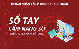Phát hành “Sổ tay Cẩm nang số” – Đồng hành cùng Nhân dân phường Thanh Xuân trong chuyển đổi số