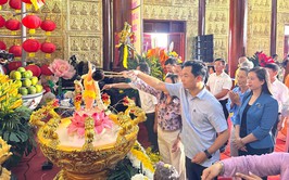 Ban trị sự giáo hội Phật giáo liên xã Gia Lâm tổ chức Đại lễ Phật đản Phật lịch 2570