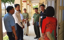 LÃNH ĐẠO XÃ NỘI BÀI KIỂM TRA CÔNG TÁC CHUẨN BỊ CHO KỲ THI TUYỂN SINH VÀO LỚP 10 TRUNG HỌC PHỔ THÔNG