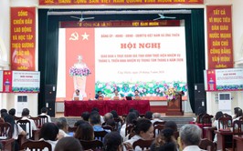 Xã Ứng Thiên giao ban 4 trục triển khai nhiệm vụ trọng tâm tháng 6 năm 2026
