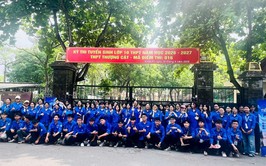 Tuổi trẻ Thượng Cát ra quân “Tiếp sức mùa thi” tuyển sinh lớp 10