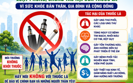 HƯỞNG ỨNG NGÀY THẾ GIỚI KHÔNG THUỐC LÁ 31/05 VÀ TUẦN LỄ QUỐC GIA KHÔNG THUỐC LÁ 25-31/05/2026