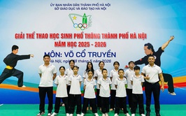 DẤU ẤN ĐOÀN THỂ THAO HỌC SINH PHƯỜNG VĨNH HƯNG THAM GIA GIẢI THỂ THAO HỌC SINH PHỔ THÔNG THÀNH PHỐ HÀ NỘI NĂM HỌC 2025 - 2026