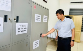 CÁC ĐỒNG CHÍ LÃNH ĐẠO XÃ THƯ LÂM THĂM, ĐỘNG VIÊN CÁC ĐIỂM THI TUYỂN SINH VÀO LỚP 10 THPT NĂM HỌC 2026 – 2027