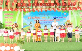 TRƯỜNG MẦM NON THƯ LÂM TỔ CHỨC BẾ GIẢNG NĂM HỌC 2025 – 2026, CHIA TAY HỌC SINH 5 TUỔI VÀ VUI TẾT THIẾU NHI 1/6