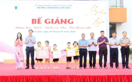 TRƯỜNG MẦM NON LÂM TIÊN TỔ CHỨC LỄ BẾ GIẢNG NĂM HỌC 2025 – 2026 VÀ VUI TẾT THIẾU NHI 1/6