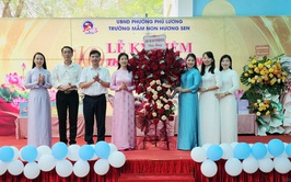 Trường Mầm non Hương Sen Kỷ niệm 10 năm thành lập : Phấn đấu xây dựng ngôi trường Hạnh phúc
