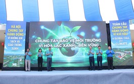 Hòa Lạc chung tay hành động vì môi trường xanh, đô thị đáng sống