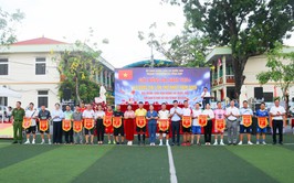 Khai mạc giải bóng đá U40+ xã Quốc Oai lần thứ I năm 2026