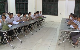 THƯỜNG TRỰC HĐND XÃ GIÁM SÁT CÔNG TÁC BẢO VỆ MÔI TRƯỜNG VÀ QUẢN LÝ TRẬT TỰ ĐÔ THỊ TRÊN ĐỊA BÀN