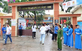 Phản ánh ngày thi đầu tiên kỳ thi tuyển sinh vào lớp 10 THPT công lập năm học 2026 - 2027 trên địa bàn xã Xuân Mai.