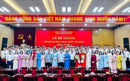 98 học viên hoàn thành lớp bồi dưỡng nhận thức về Đảng khóa IV/2026