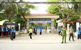 Công an xã Dương Hoà triển khai công tác tiếp sức mùa thi kỳ thi vào lớp 10 THPT năm 2026