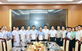 LỄ KÝ KẾT HỢP TÁC GIỮA TRẠM Y TẾ XÃ VĨNH THANH VÀ BỆNH VIỆN BỆNH NHIỆT ĐỚI TRUNG ƯƠNG