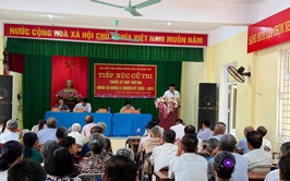 Cử tri thôn 1, 2, 3 Vạn Phúc, xã Nam Phù gửi gắm nhiều tâm tư, kiến nghị về dự án trục Đại lộ cảng quan Sông Hồng