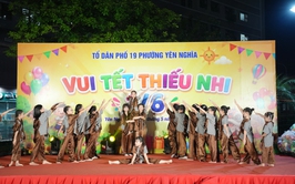 Sôi nổi chương trình Tết Thiếu nhi 1/6 tại Tổ dân phố 19