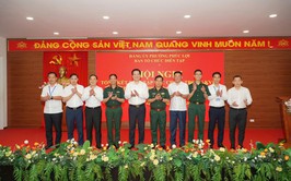 Phường Phúc Lợi tổ chức Hội nghị tổng kết diễn tập tác chiến trong khu vực phòng thủ năm 2026